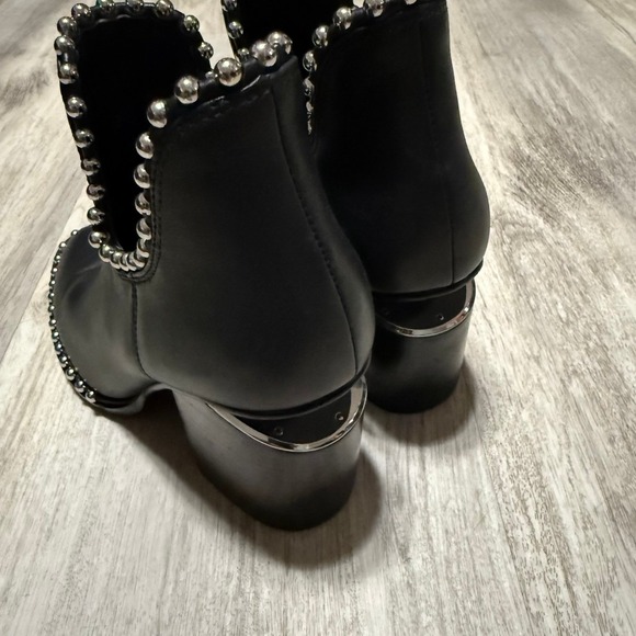 ALEXANDER WANG Gabi Cutout Leather‎ Booties size 5.5 - Picture 4 of 11